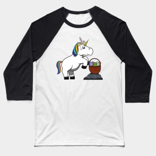 Easter Unicorn Girls Bunnicorn Rabbitcorn Gift Baseball T-Shirt